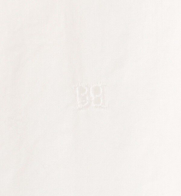 Ballsey「Bモチーフエンブロイダリー スタンドカラーブラウス」|シャツ・ブラウス|