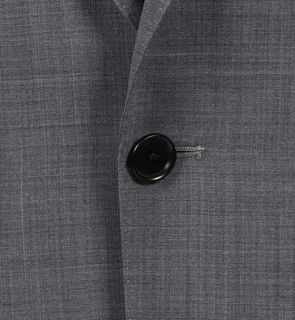 TOMORROWLAND MENS「Super120'sウールポリエステル シングルブレステッド2Bジャケット」|テーラードジャケット|