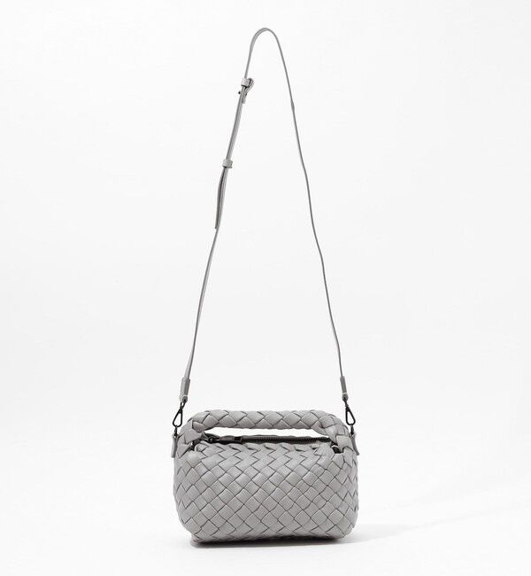 TOMORROWLAND GOODS「FALORNI レザー イントレチャート ショルダーバッグ」|ハンドバッグ|