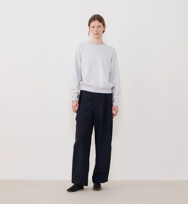 GALERIE VIE「スビンバックパイルラメ ラグランスリーブプルオーバー」|スウェット・ジャージ|