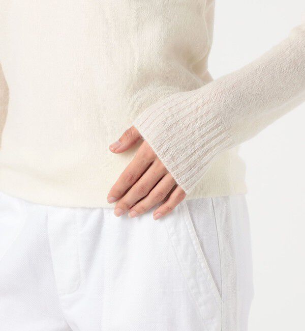 JAMES PERSE「ソフトフェザーウェイト ディープVネックプルオーバー WOKC3065」|ニット・セーター|