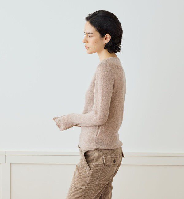 JAMES PERSE「ソフトフェザーウェイト ディープVネックプルオーバー WOKC3065」|ニット・セーター|