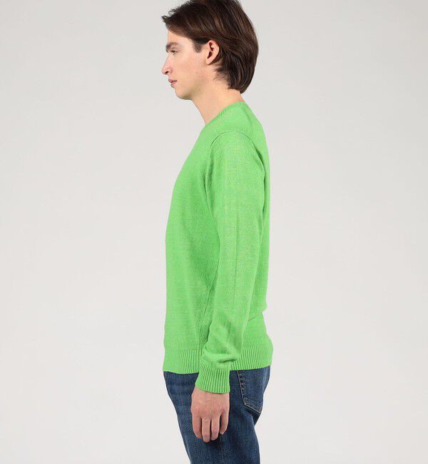 TOMORROWLAND MENS「TOMORROWLAND Tricot リネンクルーネック プルオーバーニット」|ニット・セーター|