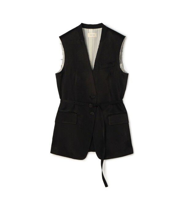 DES PRES「ソフトサテン ノーカラージレ」|その他|19 ブラック