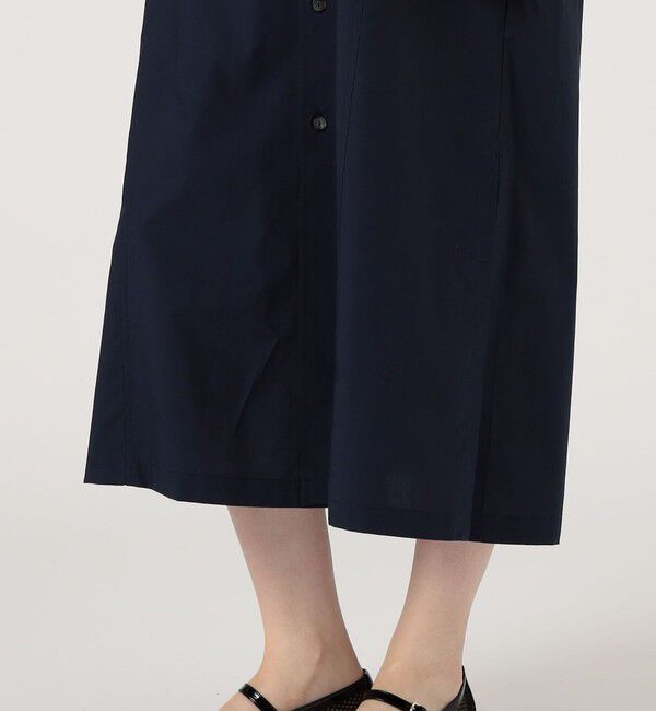 MACPHEE「タイプライター シャツワンピース」|ワンピース|