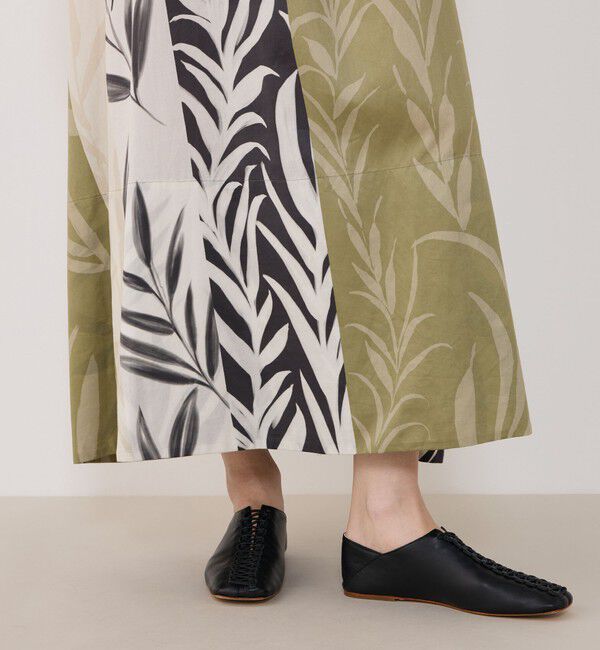 GALERIE VIE「コースタルフローラプリント ギャザーキャミソールワンピース」|ワンピース|