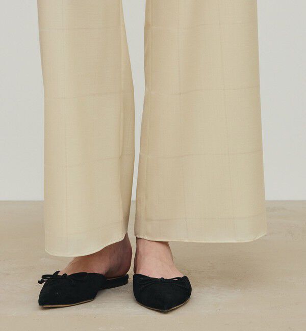 DES PRES「アキハチェックウール リラックスパンツ」|その他|