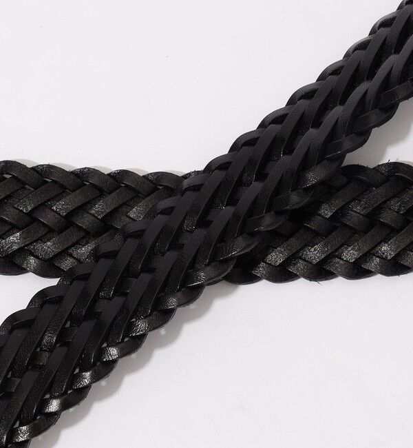 TOMORROWLAND GOODS「Andeson's ゴールドバックル レザーメッシュベルト」|ベルト|