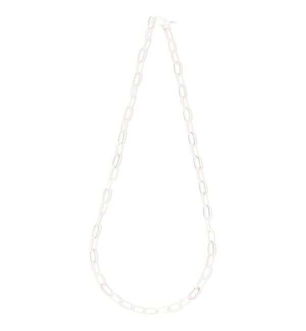 TOMORROWLAND GOODS「NINA&JULES Hooked Mix Paperclip ネックレス」|ネックレス|81 シルバー