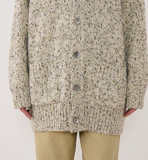 GALERIE VIE「セサミメランジ Vネックカーディガン」|カーディガン|