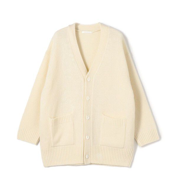 GALERIE VIE「ファインウール Vネックカーディガン」|カーディガン|11 ホワイト