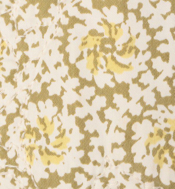 SOULEIADO「レーヨンサテンキルト リバーシブルジャケット」|ノーカラージャケット|