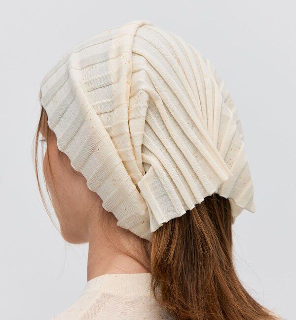 BACCA「スパークルファインウール ヘッドウォーマー」|ヘアバンド|