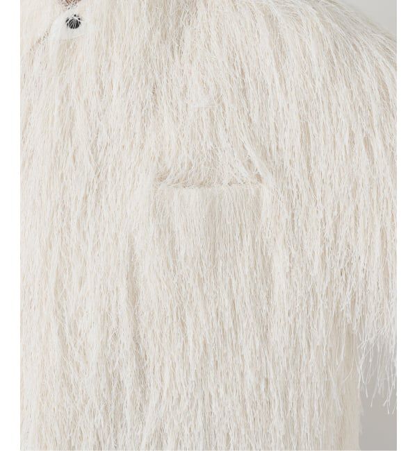  「TOGA PULLA FRINGE SHIRT S/S TP261-FJ232：シャツ」|シャツ・ブラウス|