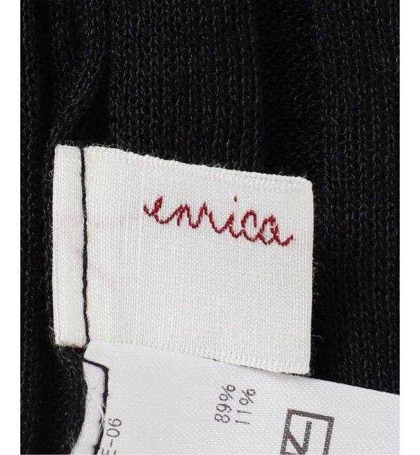 Plage「ENRICA / エンリカ SHEER RIB ノースリーブ」|ニット・セーター|