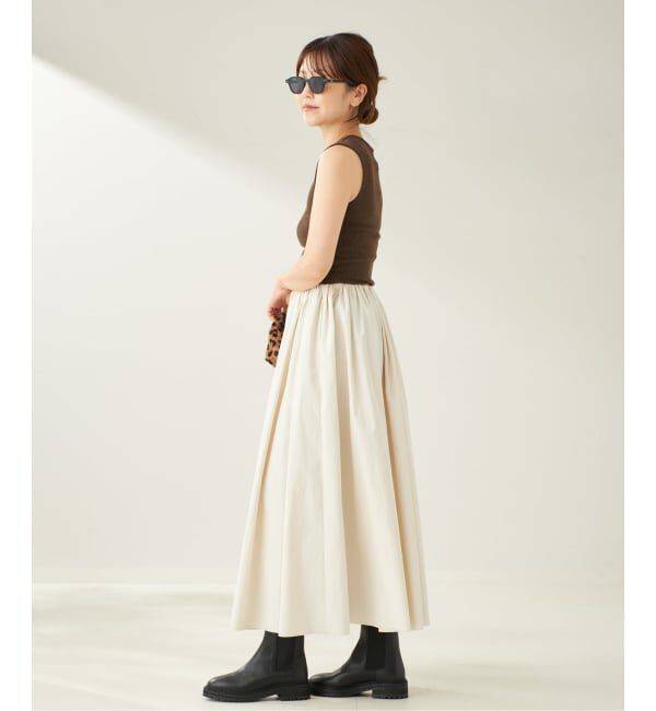 Plage「taffeta maxi スカート」|スカート|