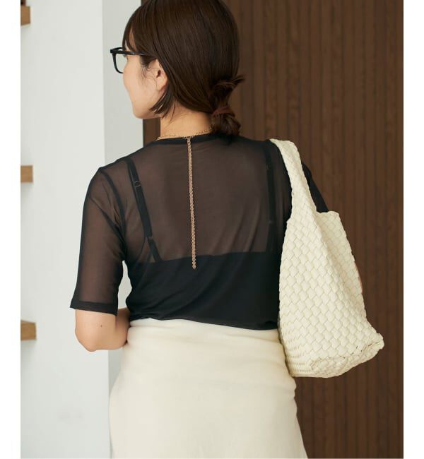Plage「sheer mesh TEE」|Tシャツ・カットソー|