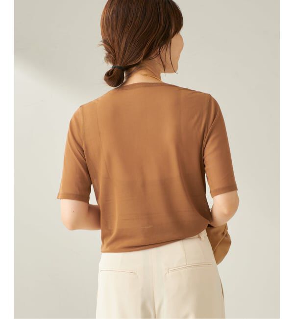 Plage「sheer mesh TEE」|Tシャツ・カットソー|