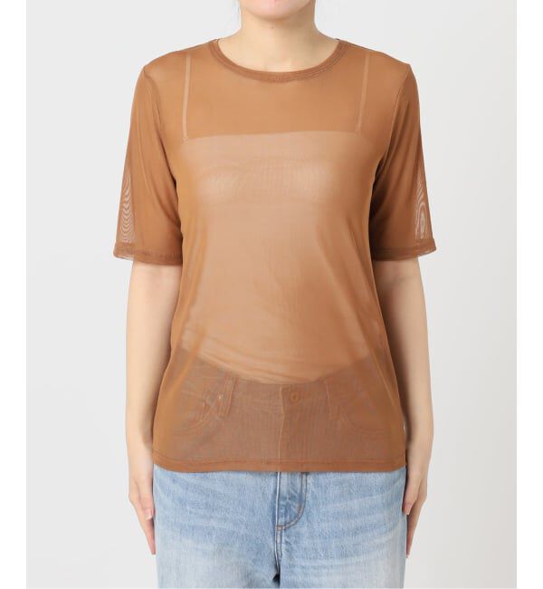 Plage「sheer mesh TEE」|Tシャツ・カットソー|