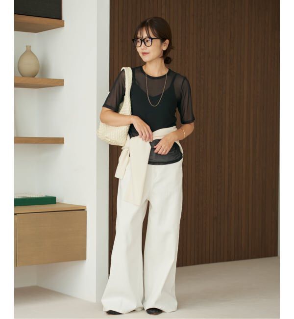 Plage「sheer mesh TEE」|Tシャツ・カットソー|