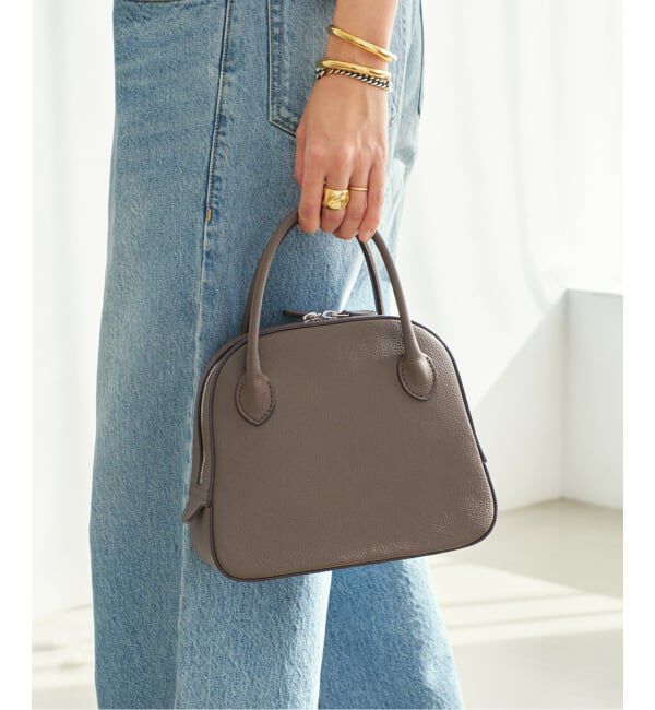 Plage「《WEB限定追加》MAISON CANAU / メゾン カナウ ROUND BOSTON Sバッグ」|ハンドバッグ|