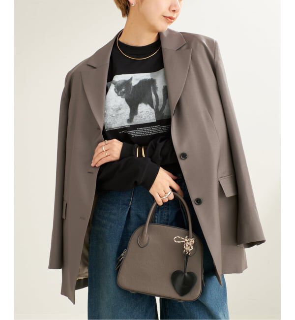 Plage「《WEB限定追加》MAISON CANAU / メゾン カナウ ROUND BOSTON Sバッグ」|ハンドバッグ|