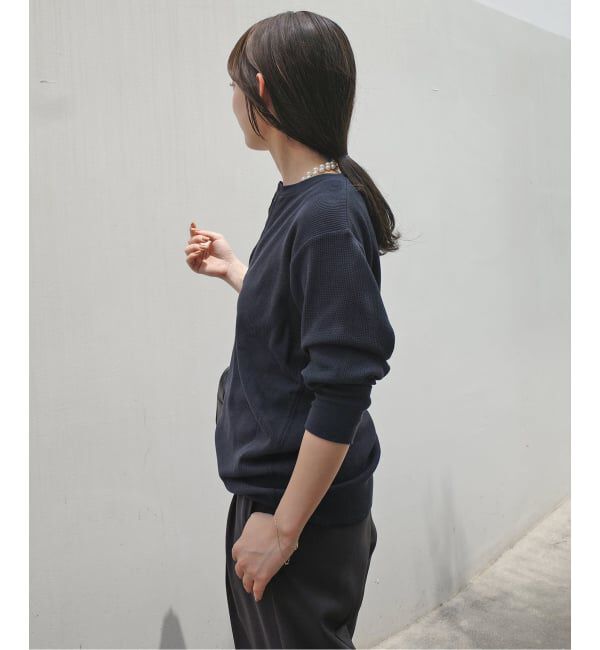 SLOBE IENA「HANES/ヘインズ SLOBE別注 WAFFLE 2パックカットソー」|Tシャツ・カットソー|