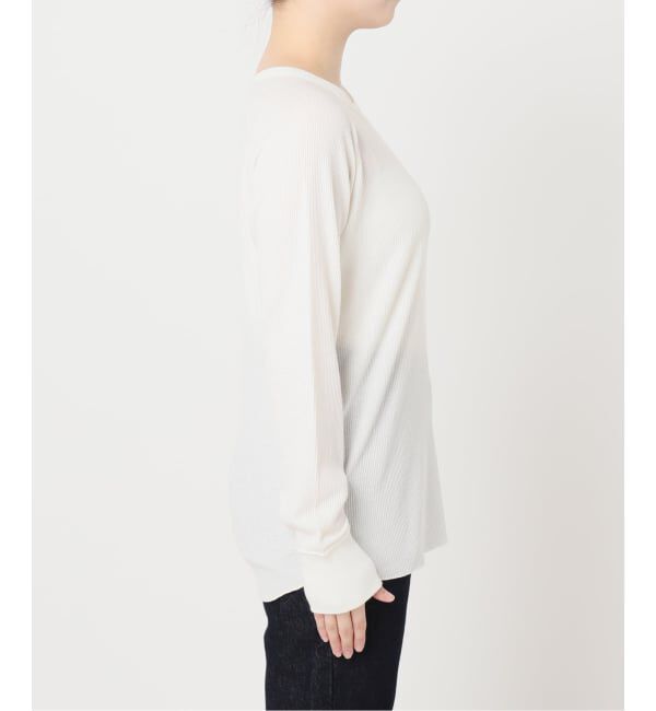 SLOBE IENA「HANES/ヘインズ SLOBE別注 WAFFLE 2パックカットソー」|Tシャツ・カットソー|