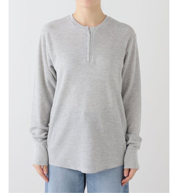 SLOBE IENA「HANES/ヘインズ SLOBE別注 WAFFLE 2パックカットソー」|Tシャツ・カットソー|