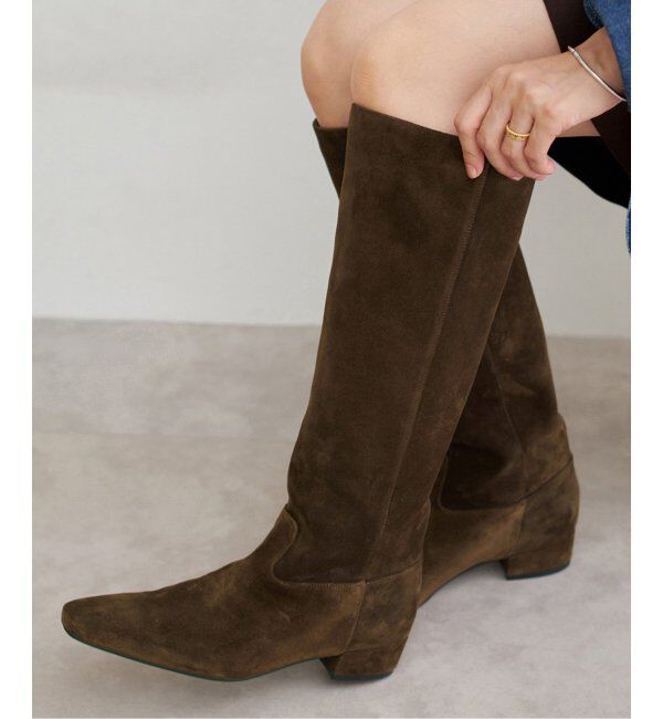 IENA「FABIO RUSCONI/ファビオルスコーニ LONG BOOTS F-6724」|ロングブーツ|