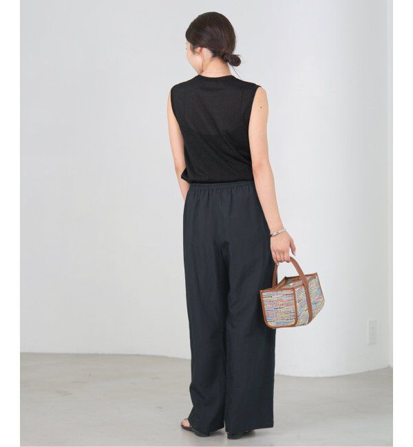 IENA「ラメ ノースリーブ」|Tシャツ・カットソー|