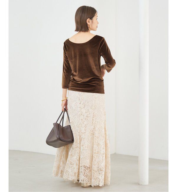 IENA「スノーベロア プルオーバー」|Tシャツ・カットソー|