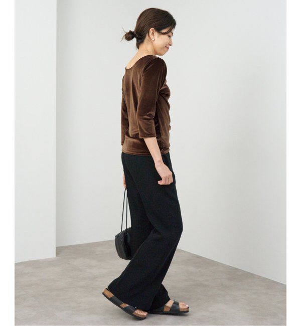 IENA「スノーベロア プルオーバー」|Tシャツ・カットソー|