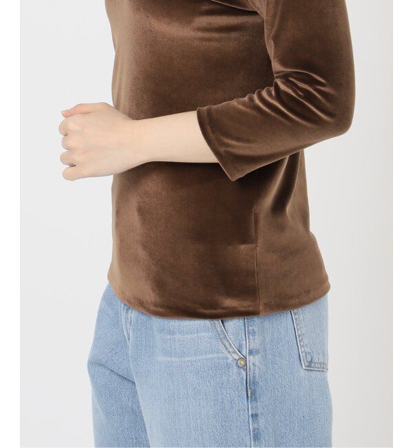 IENA「スノーベロア プルオーバー」|Tシャツ・カットソー|