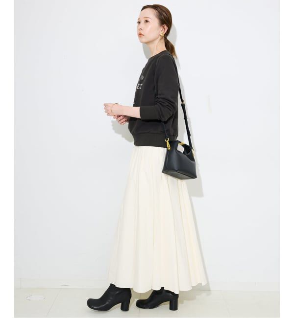 SLOBE IENA「ランダムタックボリュームスカート」|スカート|