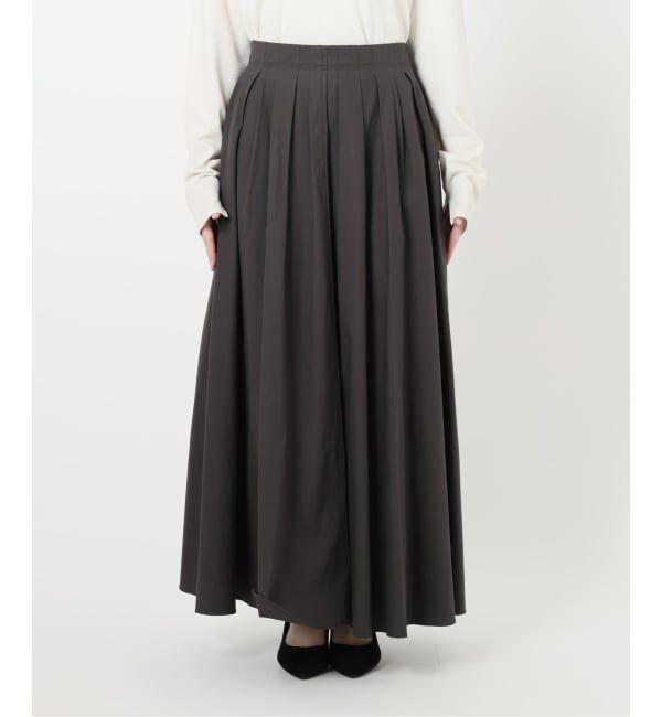 SLOBE IENA「ランダムタックボリュームスカート」|スカート|