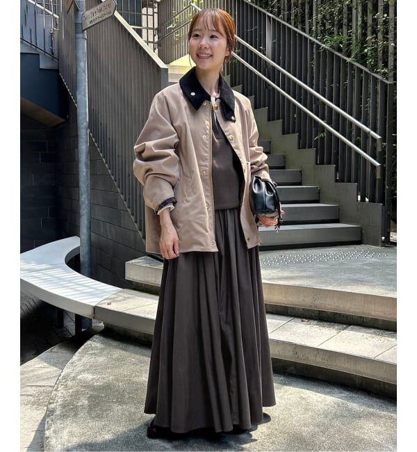 SLOBE IENA「ランダムタックボリュームスカート」|スカート|