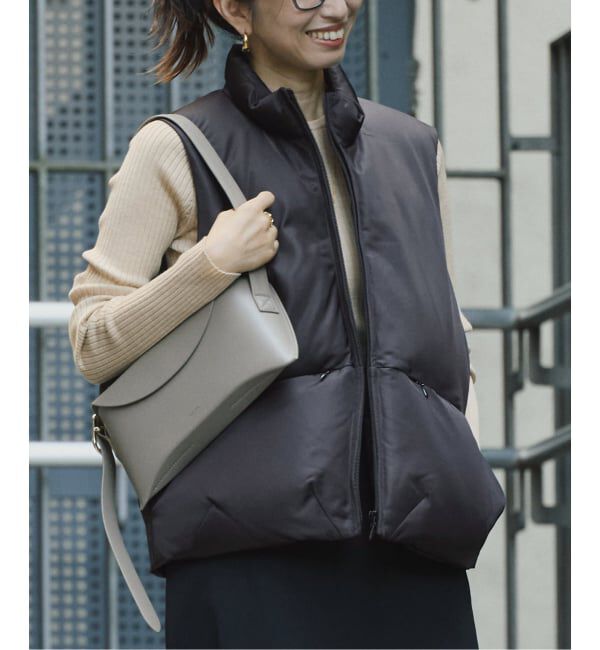 VERMEIL par iena「ナイロンショートジレ」|ダウン|