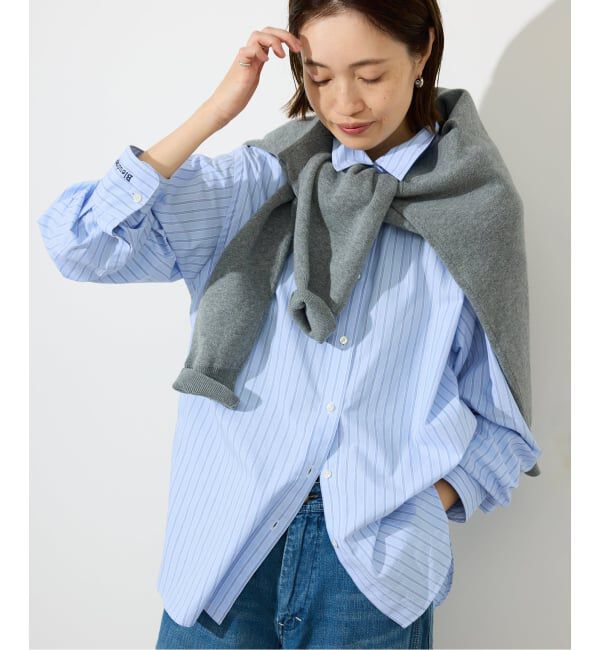 SLOBE IENA「《WEB限定/追加》HAPPYCOLOR SHIRT」|シャツ・ブラウス|