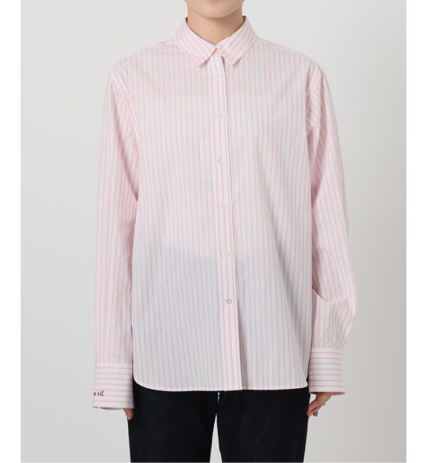 SLOBE IENA「《WEB限定/追加》HAPPYCOLOR SHIRT」|シャツ・ブラウス|