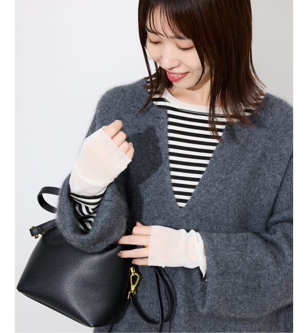 SLOBE IENA「《吸湿発熱》ウォームレイヤードスリーブロンTEE」|Tシャツ・カットソー|