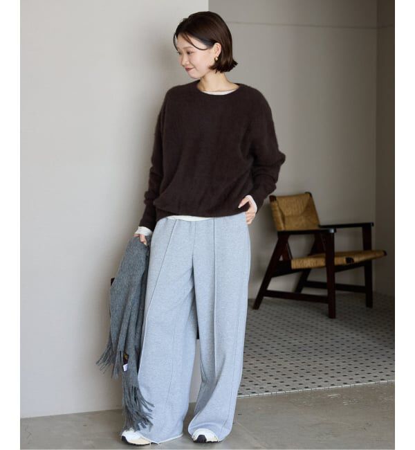 SLOBE IENA「《吸湿発熱》ウォームレイヤードスリーブロンTEE」|Tシャツ・カットソー|