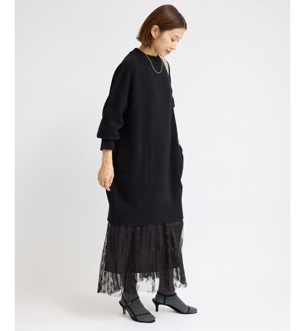 IENA「《追加》トリミングレーススカート」|スカート|