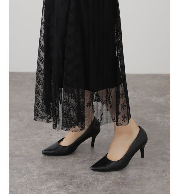 IENA「《追加》トリミングレーススカート」|スカート|