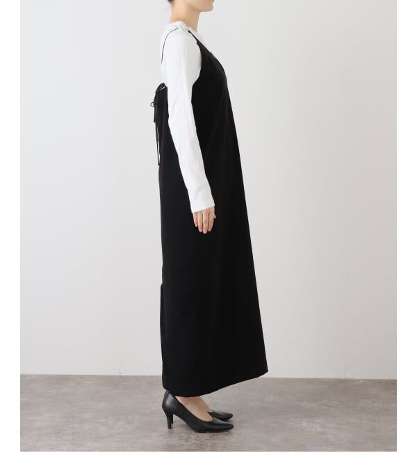 SLOBE IENA「スウェードライクキャミワンピース」|ワンピース|