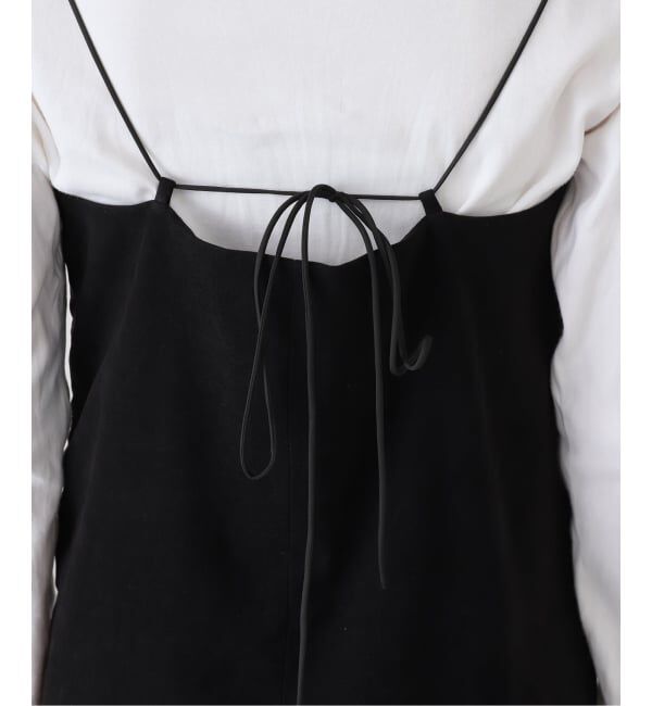 SLOBE IENA「スウェードライクキャミワンピース」|ワンピース|