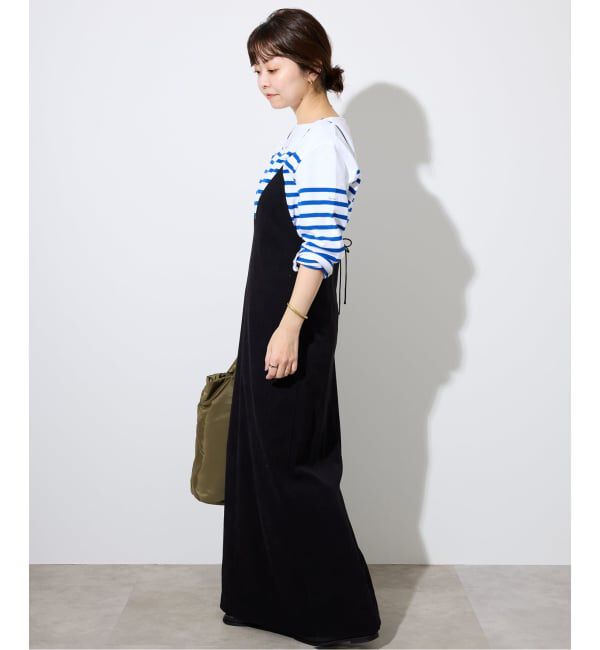 SLOBE IENA「スウェードライクキャミワンピース」|ワンピース|