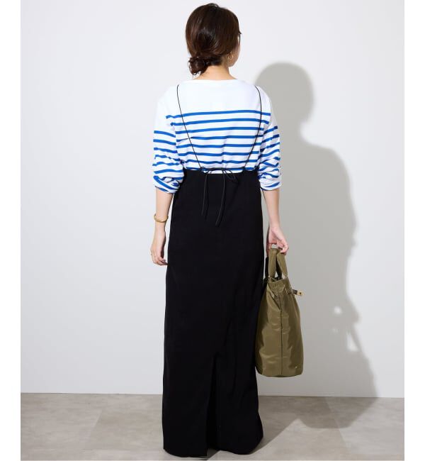 SLOBE IENA「スウェードライクキャミワンピース」|ワンピース|