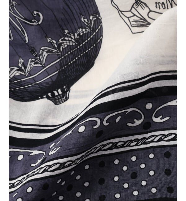 VERMEIL par iena「《予約》manipuri マニプリ インドストール バルーンバンダナ 0161333012」|ストール|