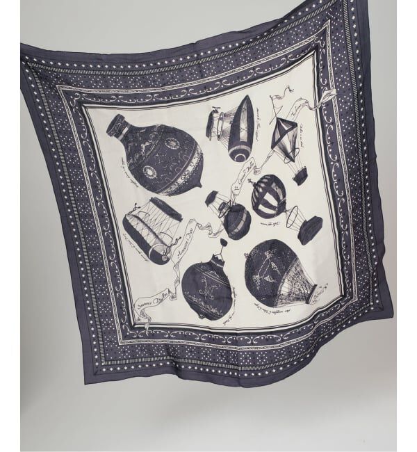 VERMEIL par iena「《予約》manipuri マニプリ インドストール バルーンバンダナ 0161333012」|ストール|